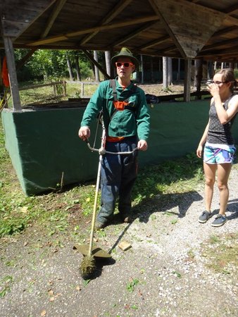 Grubbründlfest aufbauen